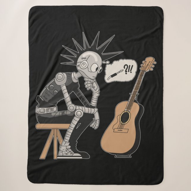 Konfektionierter Musikrobot Sherpadecke (Vorderseite)