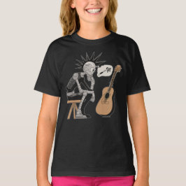 Konfektionierter Musikrobot T-Shirt
