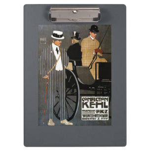 Konfektionsartikel Kehl Herr-Kleidung Klemmbrett