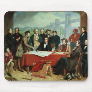 Konferenz der Ingenieure an Britannia Brücke Mousepad