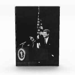 Konferenz von John Kennedy 35. US-Präsident Fotoblock