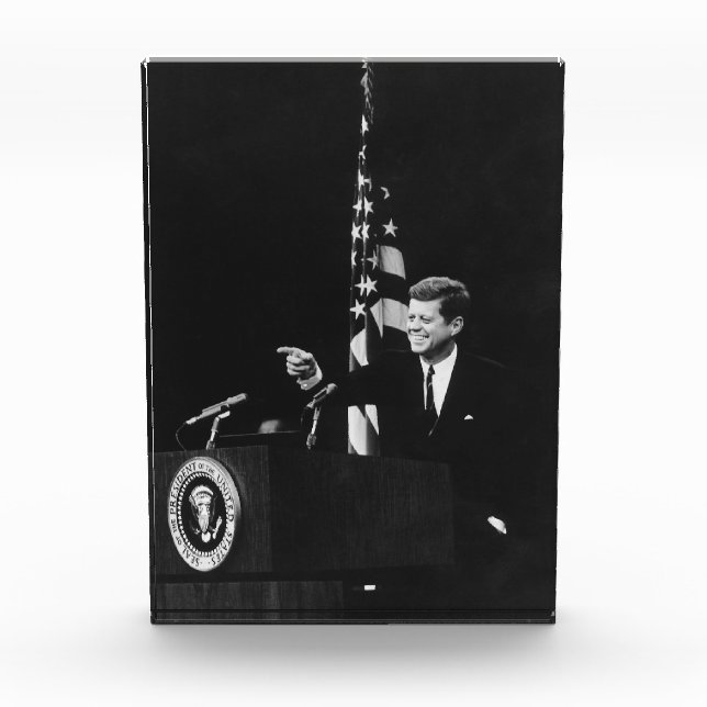 Konferenz von John Kennedy 35. US-Präsident Fotoblock (Vorderseite)