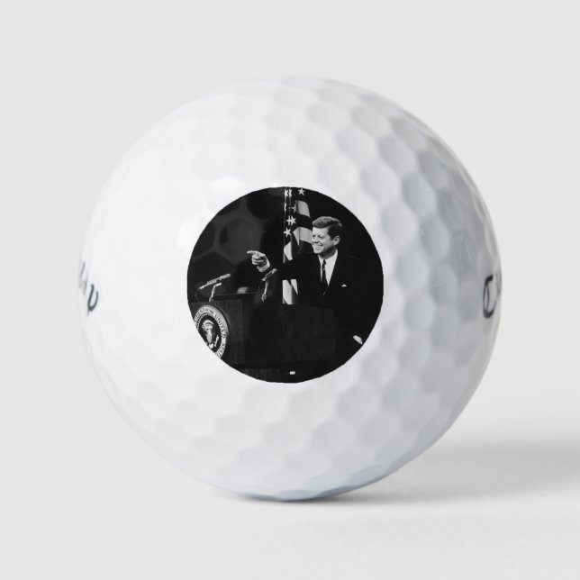 Konferenz von John Kennedy 35. US-Präsident Golfball (Vorderseite)