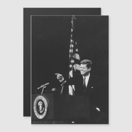 Konferenz von John Kennedy 35. US-Präsident Magnetkarte