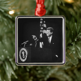 Konferenz von John Kennedy 35. US-Präsident Ornament Aus Metall