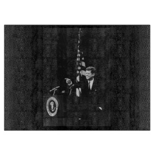 Konferenz von John Kennedy 35. US-Präsident Schneidebrett