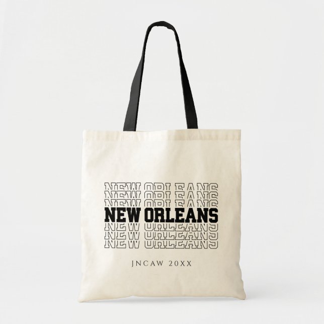 Konferenz Willkommensbeutel New Orleans Tasche Mes (Vorne)