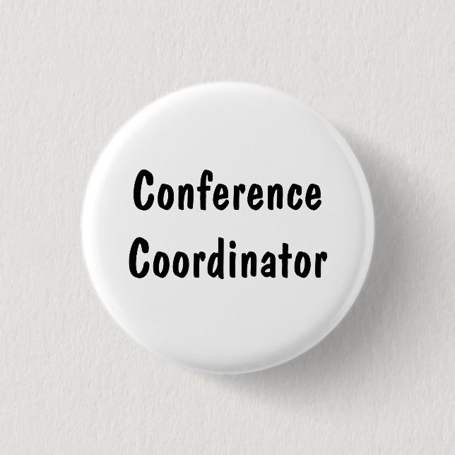 Konferenzkoordinator Button (Vorderseite)