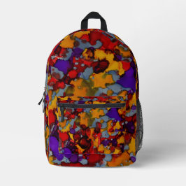 Konfetti-Albtraum Bedruckter Rucksack