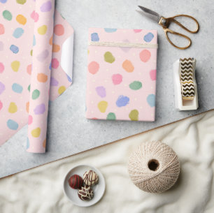 Konfetti Geschenkpapier