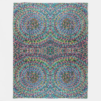 Konfetti-Mosaik-Flanelldecke Fleecedecke