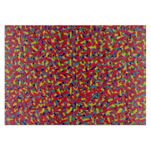 Konfetti Schneidebrett