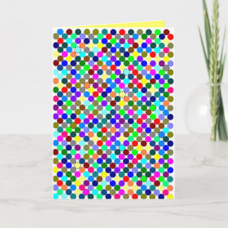 Konfetti zum ausschneiden karte