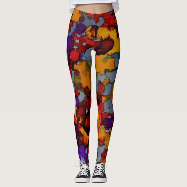 Konfettialbtraum Leggings (Vorderseite)