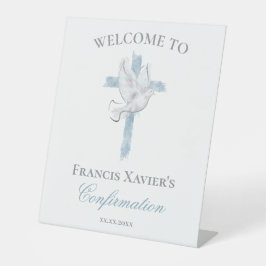 Konfirmation Sockelschild
