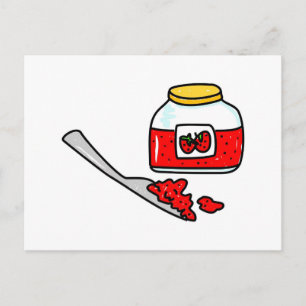 Konfitüre Postkarte