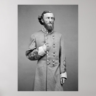 Konföderierte Generalmajor J.D. Marmaduke, 1860er Poster