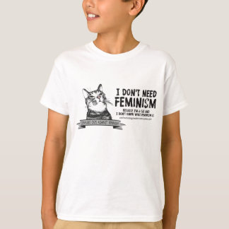 Konfuse Katzen (für helle Erzeugnisse) T-Shirt