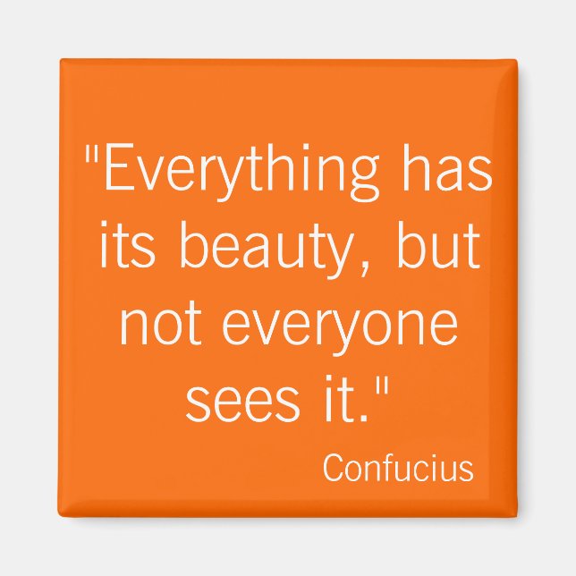 Konfuzius Magnet (Vorne)