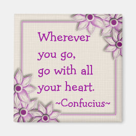 Konfuzius-Quote (1)- Motivierend Magnet