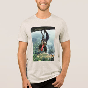 Kong '68: Jungle-Tour der Pflicht Tri-Blend Shirt