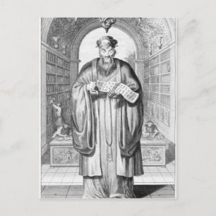 Kong-Fu-Tse oder Konfuzius Postkarte