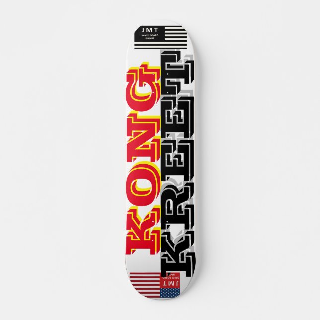 KONG KREET OFFIZIELL 7 3/4" Skateboard Deck (Vorne)