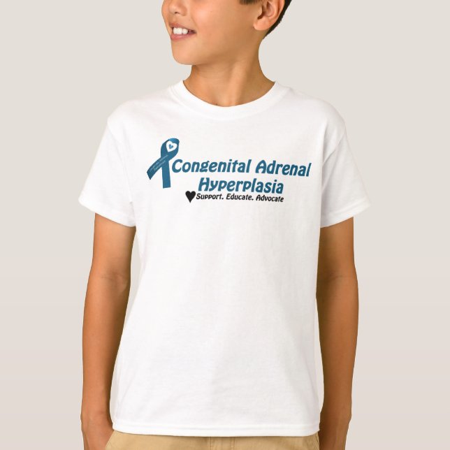 Kongenitale adrenale Hyperplasie T-Shirt (Vorderseite)