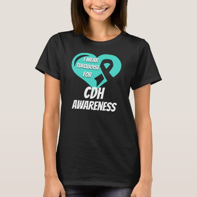 Kongenitale Diaphragma T-Shirt (Vorderseite)