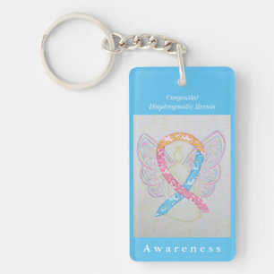 Kongenitale diaphragmatischer Hernia Awareness Sch Schlüsselanhänger