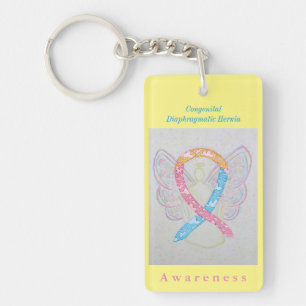 Kongenitale diaphragmatischer Hernia Awareness Sch Schlüsselanhänger