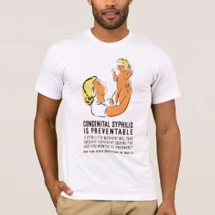 Kongenitale Syphilis ist vermeidbar T-Shirt