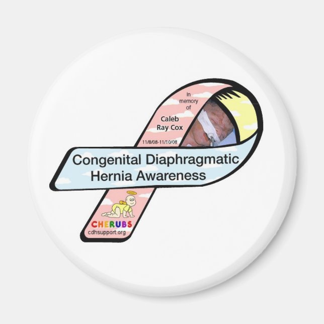 Kongenitaler Membrane Hernia Awareness-Magnet Magnet (Vorne)