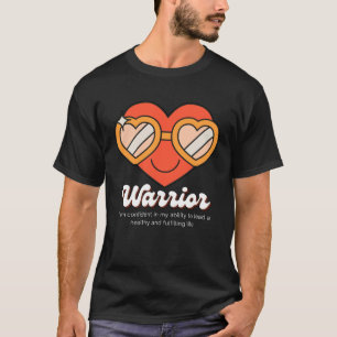 Kongestive Herzinsuffizienz Krieger Herzgesundheit T-Shirt