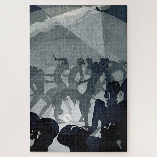Kongo – 1928 Aaron Douglas Kunst Puzzle (Vertikal)