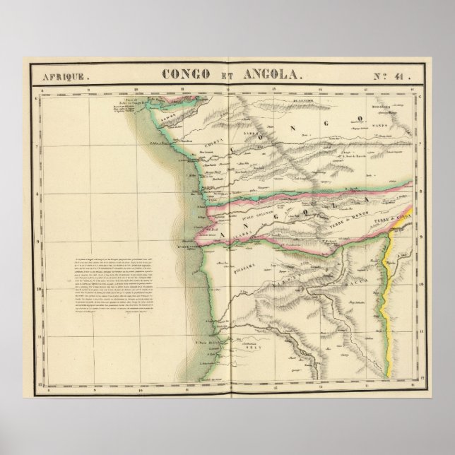 Kongo, Afrika 41 Poster (Vorne)