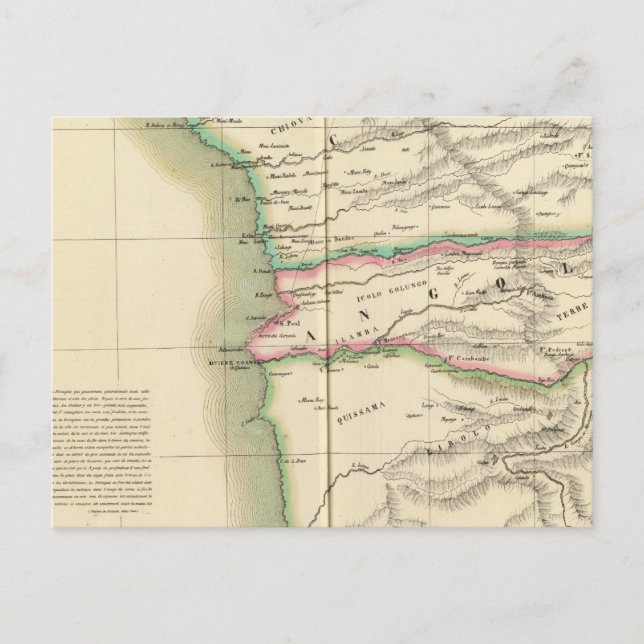 Kongo, Afrika 41 Postkarte (Vorderseite)