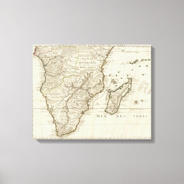 Kongo, Afrika Leinwanddruck (Vorderseite)