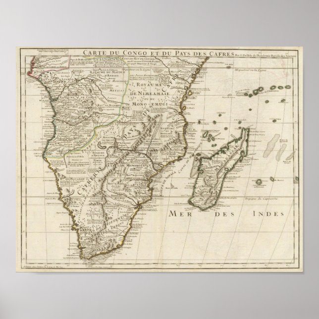 Kongo, Afrika Poster (Vorne)