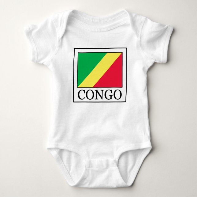 Kongo Baby Strampler (Vorderseite)