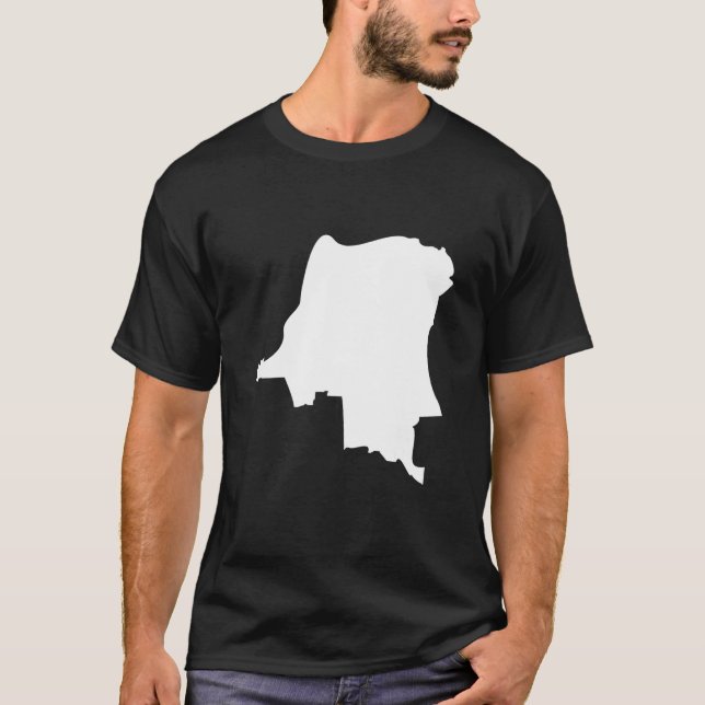 Kongo Flag Map - Kongo T-Shirt (Vorderseite)