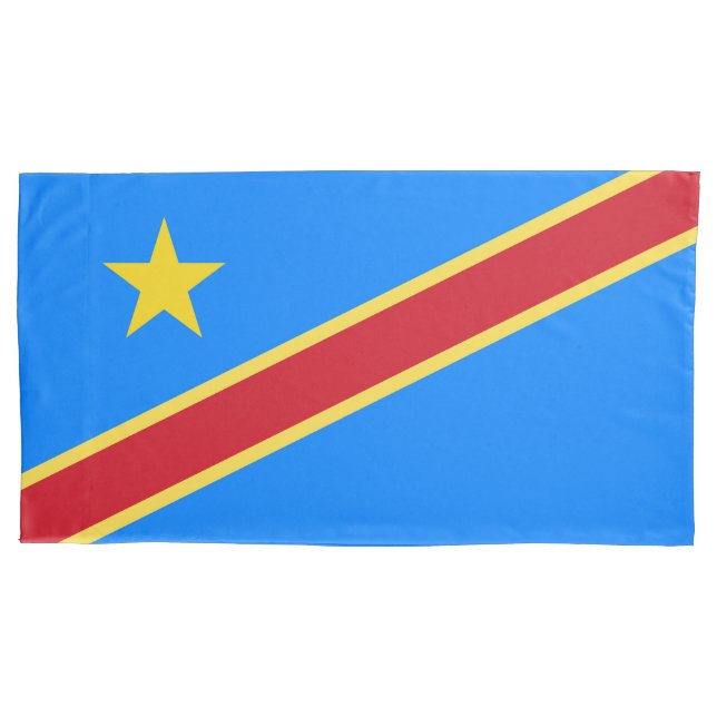Kongo-Flagge Kissenbezug (Vorderseite)