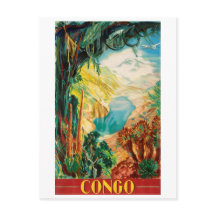 Kongo, Kongo, Afrika, Landschaft, Vintag