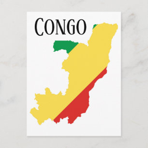 Kongo Postkarte