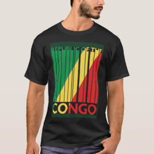 Kongolesische Vintage Republik Kongo T-Shirt
