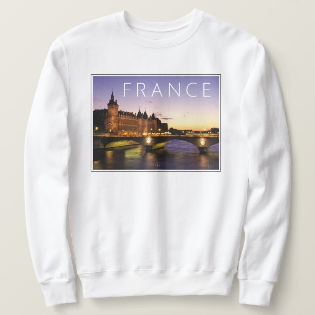 Kongress an der Seine | Paris, Frankreich Sweatshirt (Design vorne)