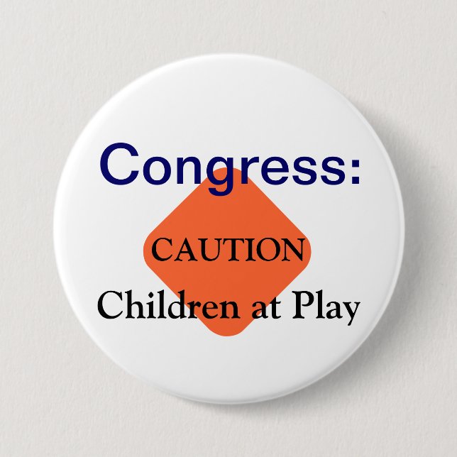 Kongreß Button (Vorderseite)