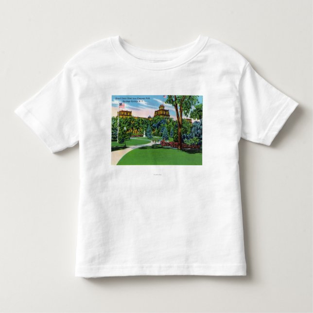 Kongress-Park-Ansicht des großartigen Kleinkind T-shirt (Vorderseite)