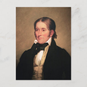 Kongressabgeordneter Davy Crockett von Chester Har Postkarte