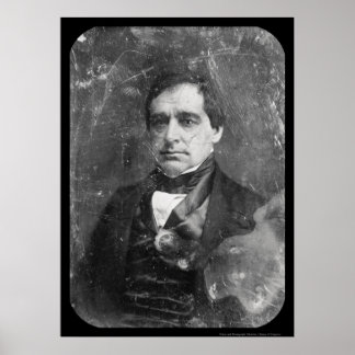 Kongressabgeordneter Hamlin Daguerreotype 1848 Poster